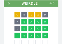 Weirdle!