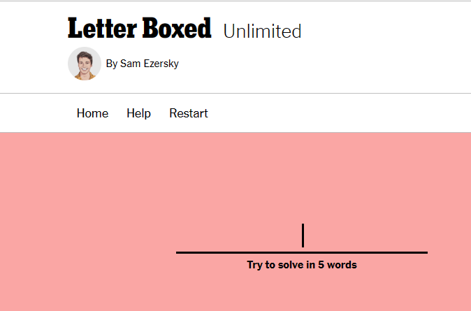 Letter Boxed Unlimited - Play Letter Boxed Unlimited On Redactle Game