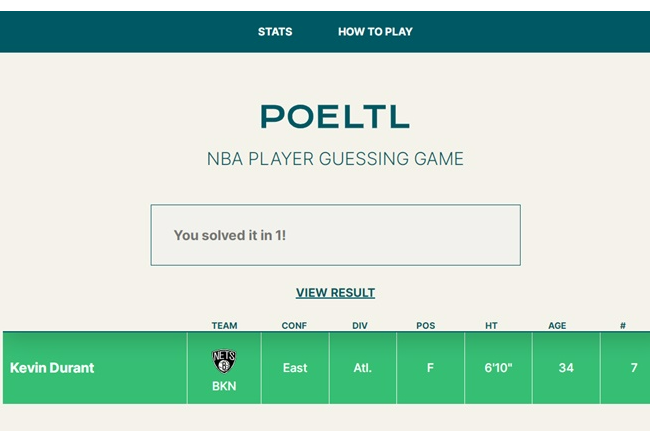 poeltl game nfl