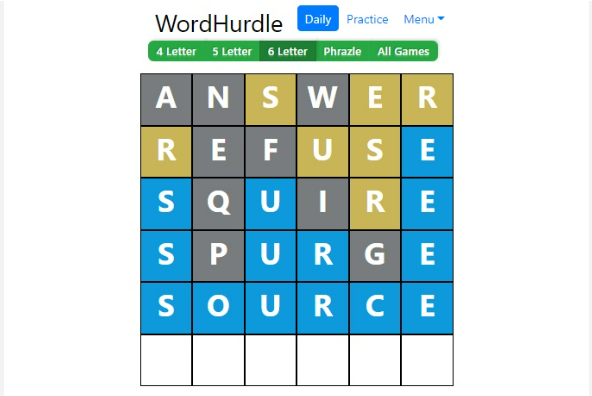 Weddle - Play Weddle On Hurdle Game